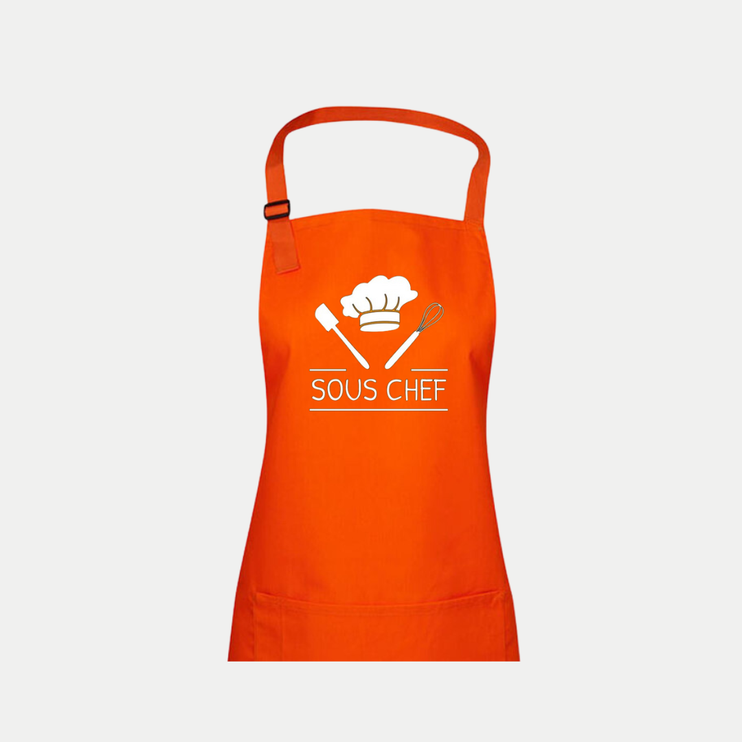 Kids/Toddler Apron & Chef's Hat Set - Personalised
