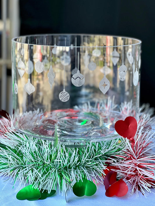Christmas Trifle Bowl - Baubles