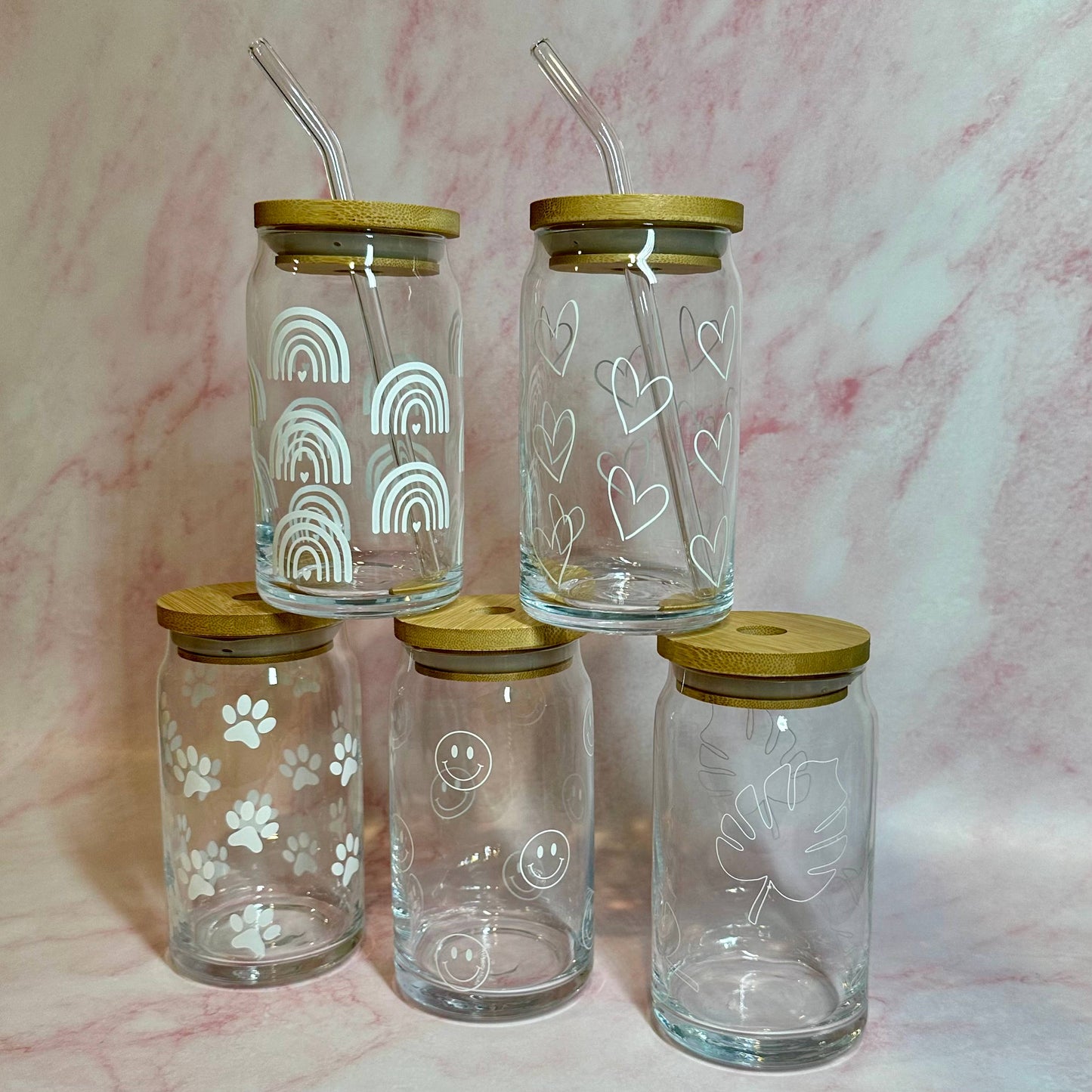 Dishwasher Safe Glass Can