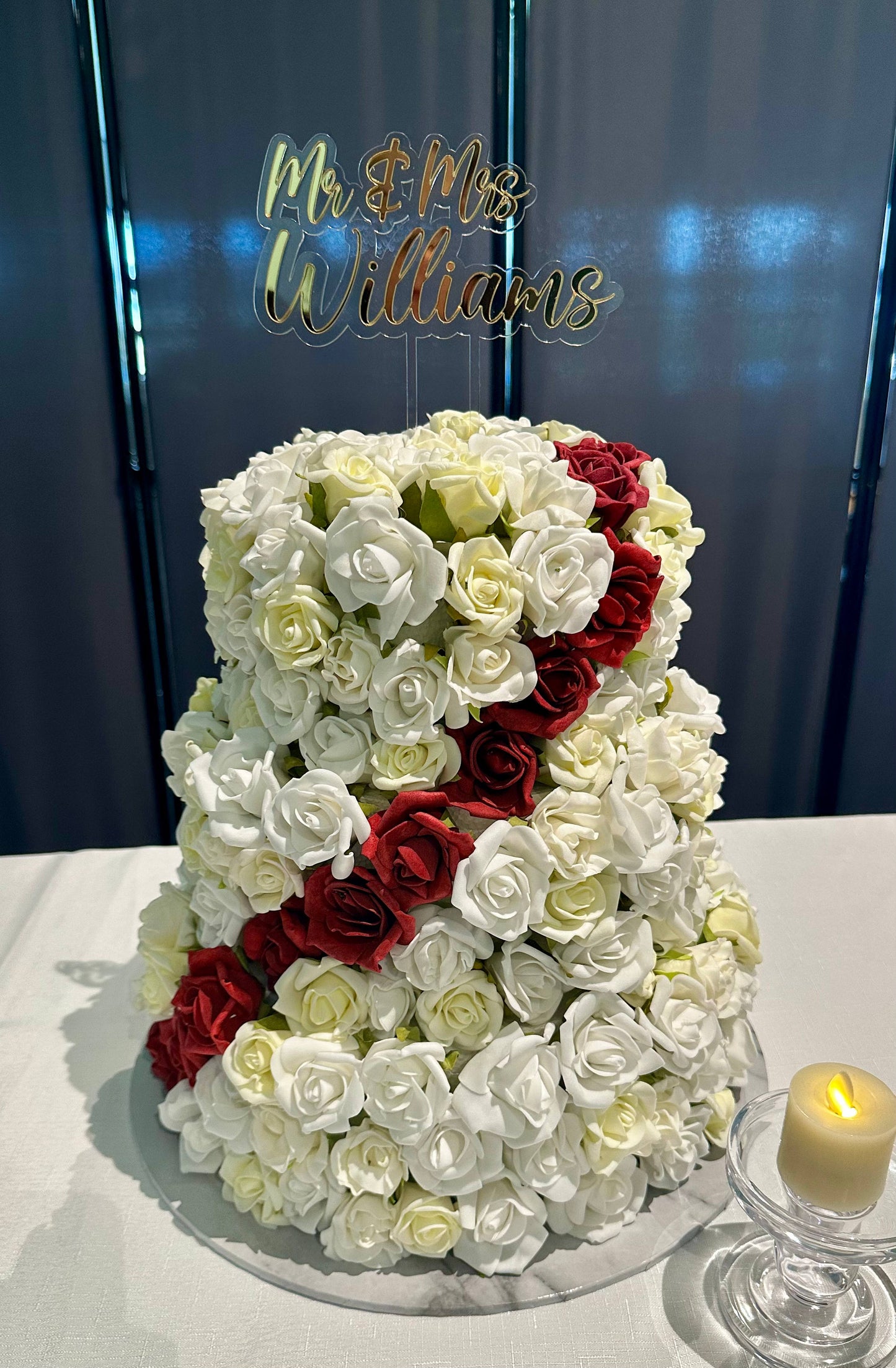 Personalised Wedding Cake Topper – Mr & Mrs *Surname*