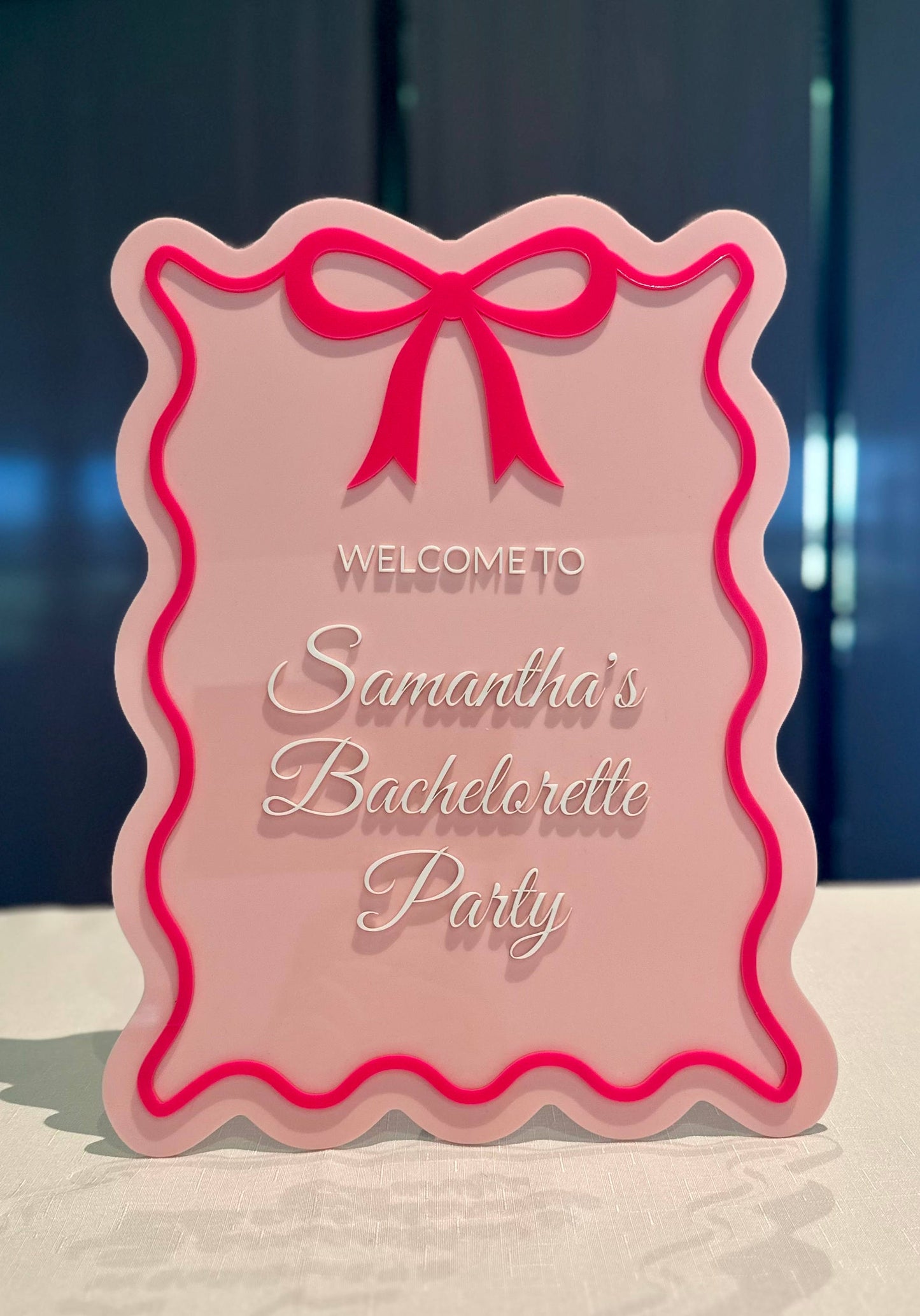 Custom Acrylic Signage