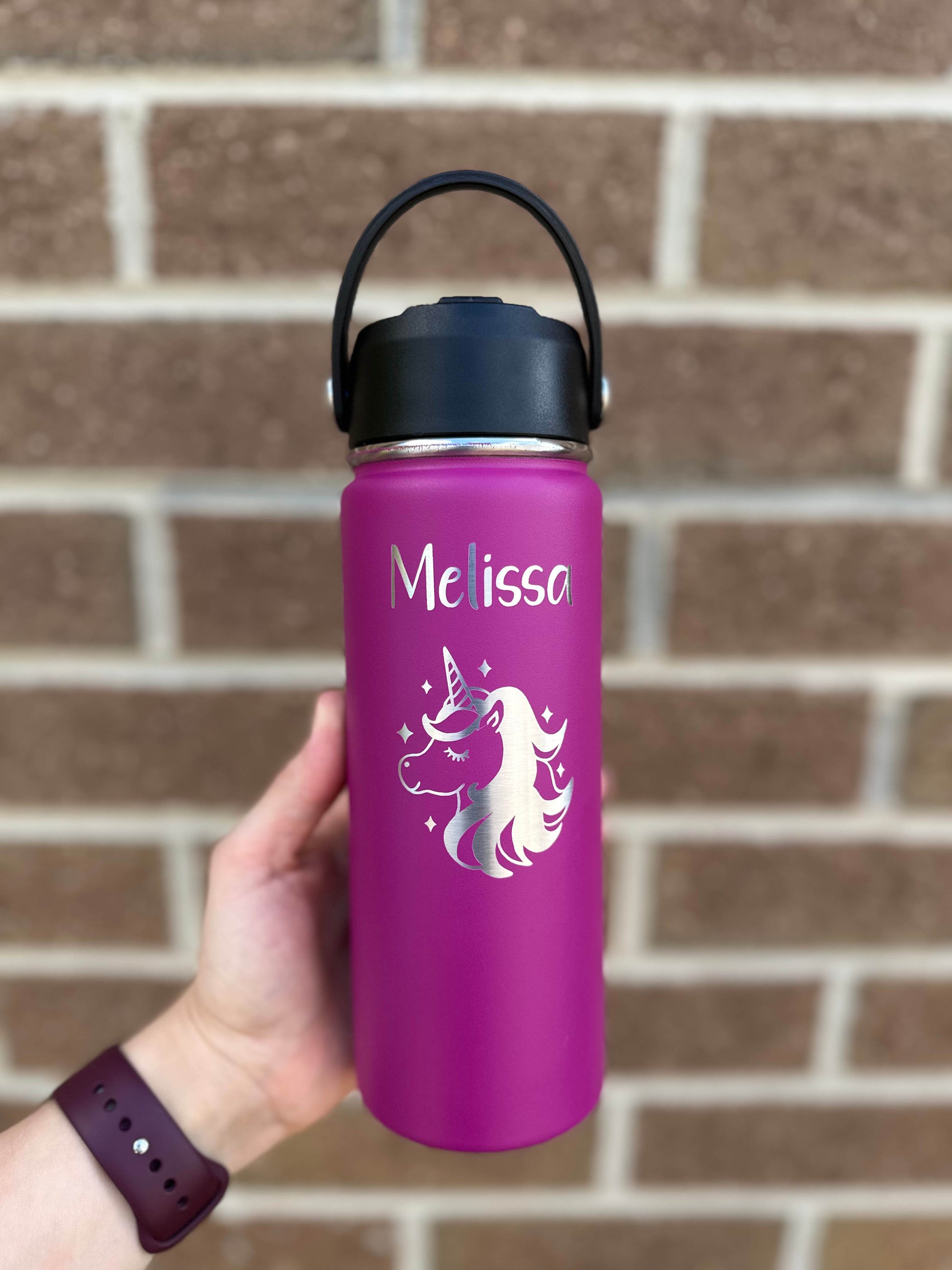 Insulated Unicorn Drink Bottle, Personalised Drink Bottle, Teacher Gifts, Kids Gifts, Personalised Gifts
