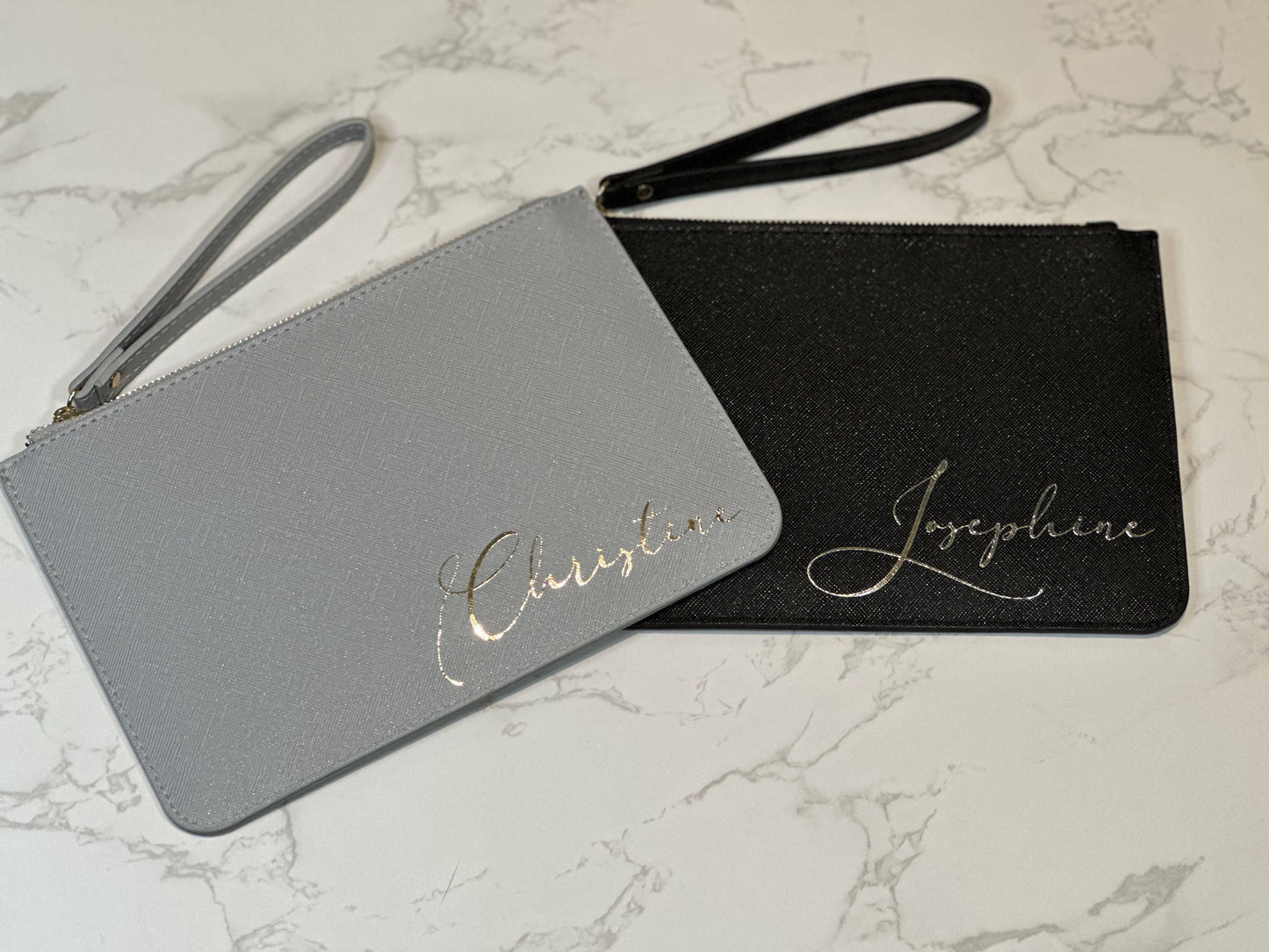 Personalised Leatherette Clutch