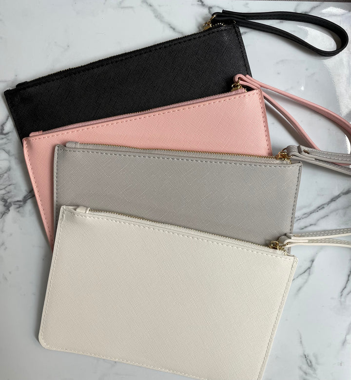 Personalised Leatherette Clutch