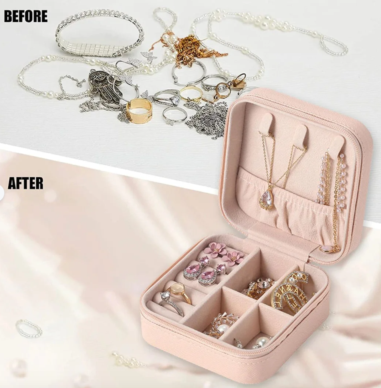 Personalised Jewellery Case, Stylish Jewellery Organisation, Personalised Gift Ideas