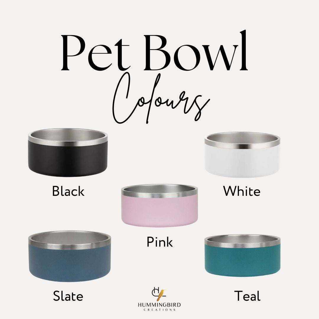 Personalised Pet Bowl