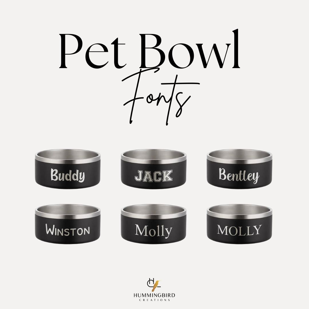 Personalised Pet Bowl