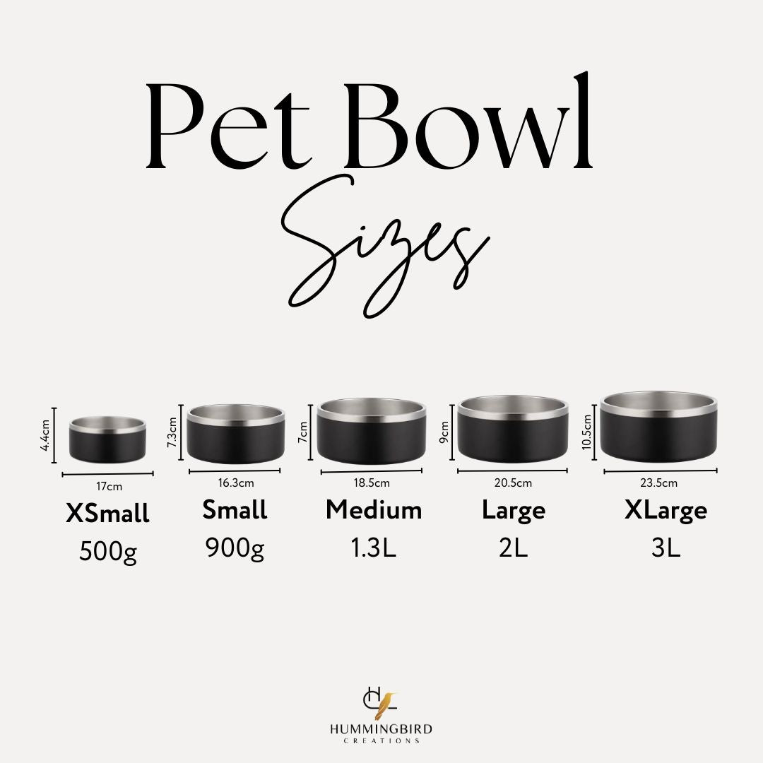 Personalised Pet Bowl