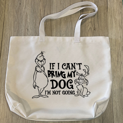 Canvas Tote Bag - Grinch