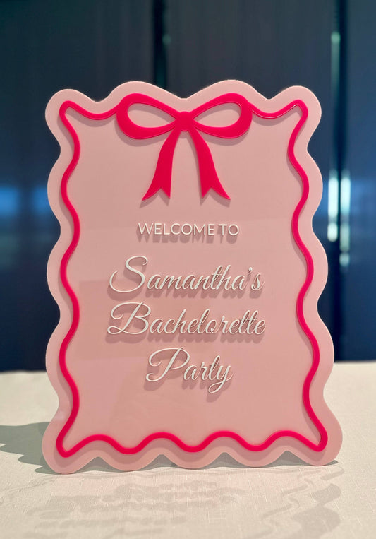 Custom Acrylic Signage