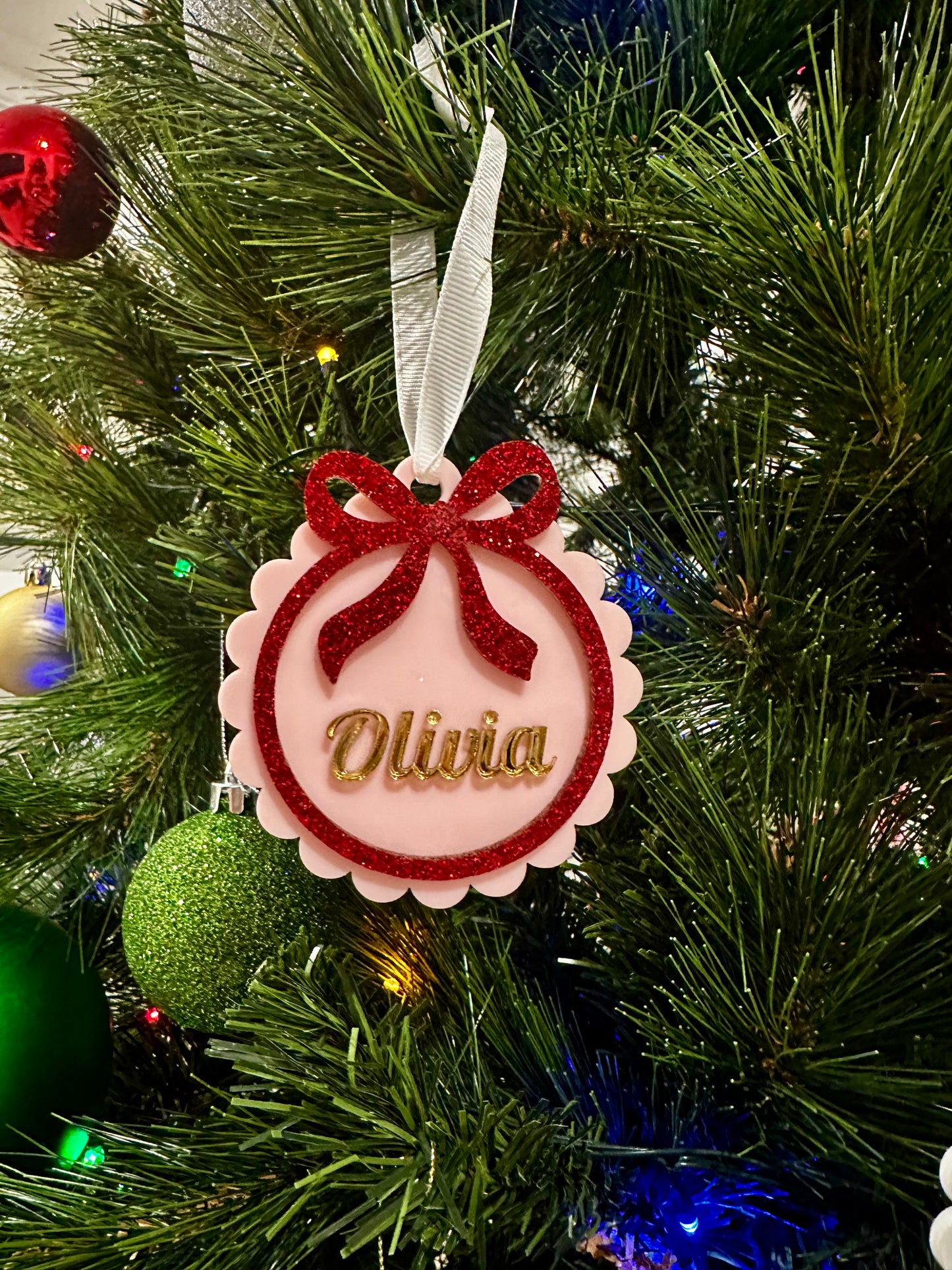 Personalised Christmas Baubles