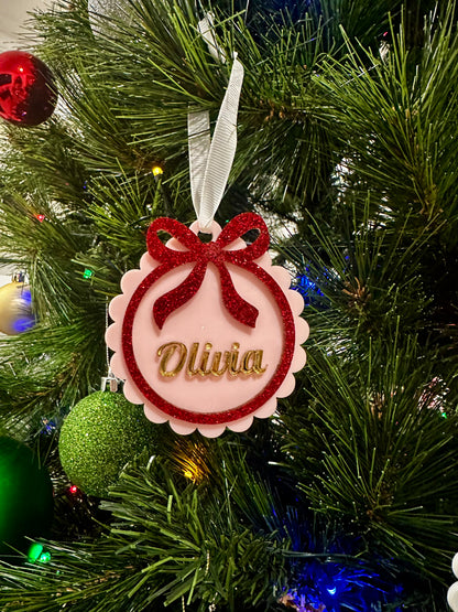 Personalised Christmas Baubles