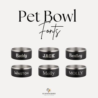 Personalised Pet Bowl
