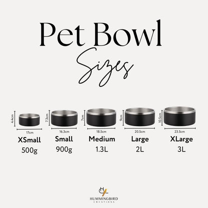Personalised Pet Bowl